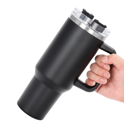 Προσαρμοσμένο Tumbler Cup Logo Ατσάλινο Vakuum Απομονωμένο 40oz Κούπες Καφέ Με Κουμπί Για Ταξίδια