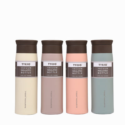 Φοιτητής προσαρμοσμένο χρώμα 500ml μονωμένο μπουκάλι νερού από ανοξείδωτο χάλυβα για ταξίδια