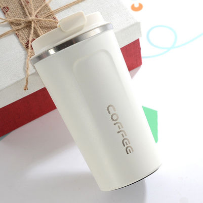 Δωρεάν Κύπελλο Sublimation 350ml 304 Stainless Steel Screw Lid Θερμική Κούπα Καφέ για Ταξίδια