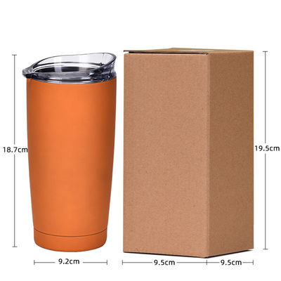 Κλασικό Στυλ Σχεδιασμού Vakuum Tumbler Ατσάλινο μπουκάλι νερού με πλαστικό άχυρο