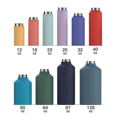 18oz διπλό τοίχωμα 304 Ατσάλι μπουκάλι νερού Ατμομόνωση μπουκάλι με το νεότερο καπάκι