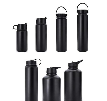 18oz διπλό τοίχωμα 304 Ατσάλι μπουκάλι νερού Ατμομόνωση μπουκάλι με το νεότερο καπάκι