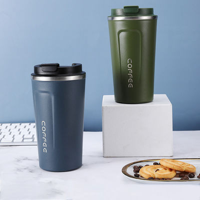 Περιβαλλοντικά φιλικό 380 ml 500 ml διπλό τοίχωμα ατσάλινου καλαμποκιού για βιώσιμα ταξίδια