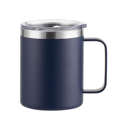 14oz διπλή μόνωση από ανοξείδωτο χάλυβα Custom ταξιδιωτικό κύπελλο για όλη την ημέρα ζεστά ή κρύα ποτά