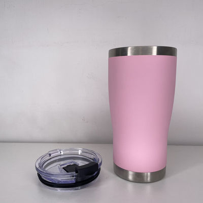 20oz Τύπος μέσης Απομονωμένα κύπελλα Tumbler για θερμική μόνωση απόδοση 12-24 ώρες