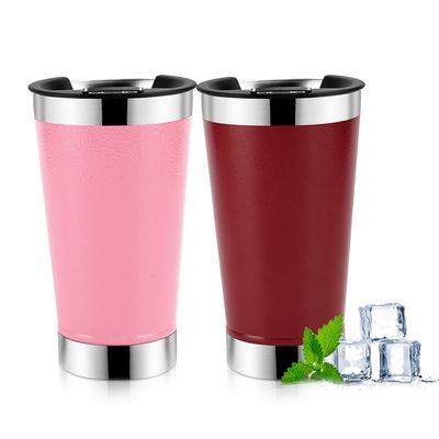 Ατσάλι αδιάβροχο Vacuum Tumbler Cups ιδανικό για κάμπινγκ Κρατά τα ποτά ζεστά κρύα 12-24 ώρες