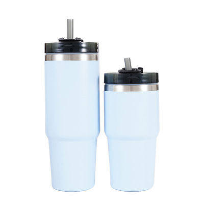 Κλασικό στυλ στυλ ατσάλινου χάλυβα Tumbler για αθλήματα Κρατήστε κρύο τερμό καφέ