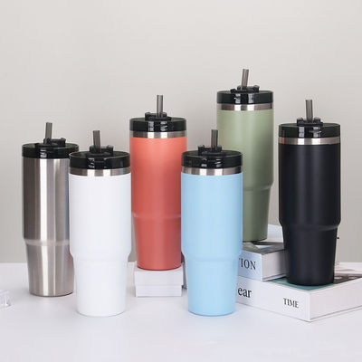 Κλασικό στυλ στυλ ατσάλινου χάλυβα Tumbler για αθλήματα Κρατήστε κρύο τερμό καφέ