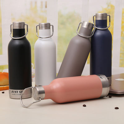 Σπίτι και Αθλητισμός Δώρο 500ml Ατσάλι Καουτσούκ Ματ Πίνακα Διπλό Τοίχωμα Θερμοψυγείο με προσαρμοσμένο χρώμα