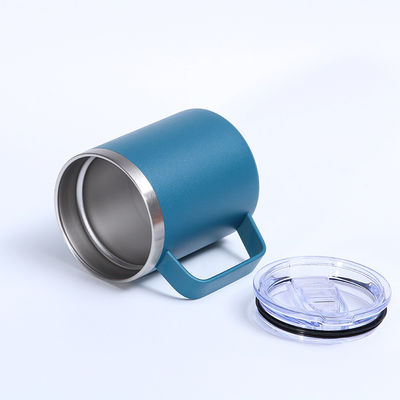 12oz/14oz Ατσάλινο Κύπελλο Κούπα Διπλό στρώμα Vakuum Powder Coated Cup Προσαρμοσμένο χρώμα