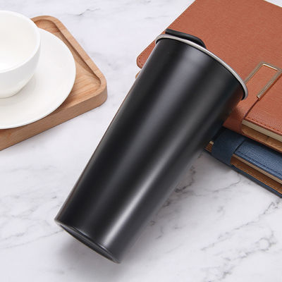 Δύο τοίχοι από ανοξείδωτο χάλυβα Tumbler Στυλ σχεδιασμού καρτούν Κούπα καφέ για ταξίδια