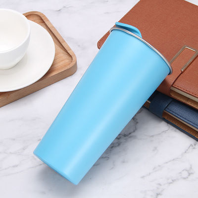 Δύο τοίχοι από ανοξείδωτο χάλυβα Tumbler Στυλ σχεδιασμού καρτούν Κούπα καφέ για ταξίδια