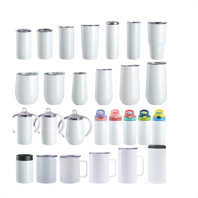 20oz Sublimation Blanks Stainless Steel Tumbler Οικολογικά φιλική και ανθεκτική κούπα καφέ