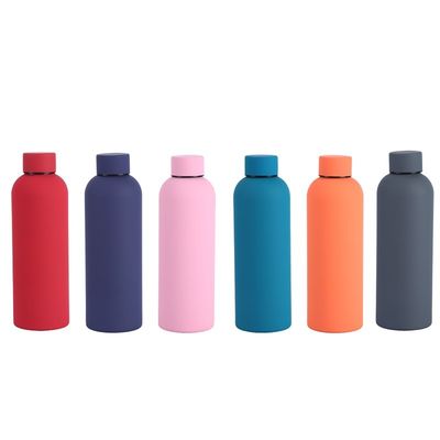 750 ml διπλό τοίχωμα μικρού στόματος ατσάλινο αθλητικό μπουκάλι νερού για ζεστό χωρίς BPA