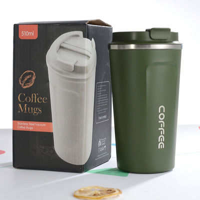 Απομονωμένα θερμικά φλιτζάνια καφέ Custom Logo 13 oz 17 oz Stainless Steel Tumbler για ταξίδια