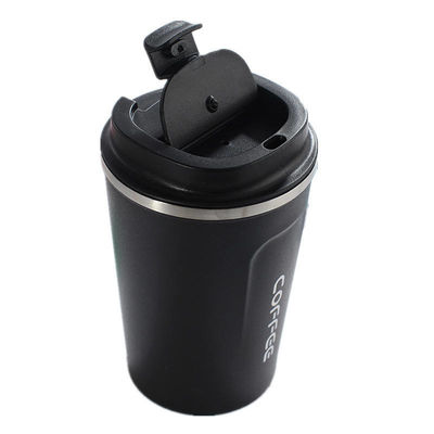 LID 12/17oz Διπλό τοίχωμα 18/8 Θερμός Καφέ Ατμόσφαιρα Απομονωμένο Ταξίδι Ατσάλινο Κούπα Καφέ