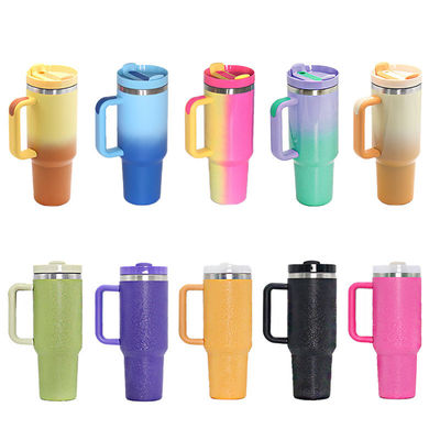 Διαρροή 40oz ατσάλινο χειριστήριο Cup Tumbler για ταξίδια και υπαίθριες δραστηριότητες