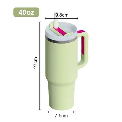 Διαρροή 40oz ατσάλινο χειριστήριο Cup Tumbler για ταξίδια και υπαίθριες δραστηριότητες