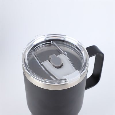 Δύο τοίχοι από ανοξείδωτο χάλυβα 30oz Ατμομόνωση ταξιδιωτικό κύπελλο με λαβή
