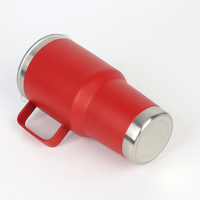 Προσαρμοσμένο λογότυπο Τυπωμένο Straw Cup 30oz Tumbler από ανοξείδωτο χάλυβα για ανθεκτικά ταξίδια στο εξωτερικό