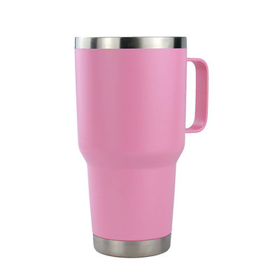 Προσαρμοσμένο λογότυπο Τυπωμένο Straw Cup 30oz Tumbler από ανοξείδωτο χάλυβα για ανθεκτικά ταξίδια στο εξωτερικό