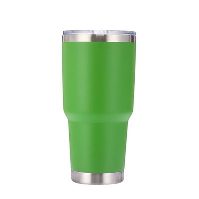 Διπλό τοίχωμα 900ml Κόκκινο Mug Travel Cooler Cups για μόνωση και προσαρμοσμένο σχεδιασμό