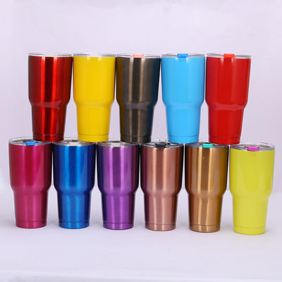 304 από ανοξείδωτο χάλυβα 30oz διπλό τείχος Tumbler Cup για μονωμένο ταξίδι μπουκάλι νερού