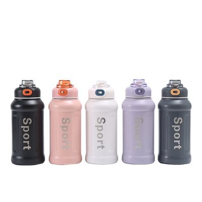 Εξωτερικά ταξίδια 850 ml διπλό τοίχωμα κενό απομονωμένο από ανοξείδωτο χάλυβα μπουκάλια νερού Sippy