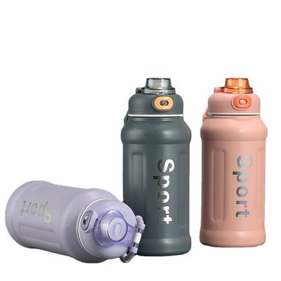 Εξωτερικά ταξίδια 850 ml διπλό τοίχωμα κενό απομονωμένο από ανοξείδωτο χάλυβα μπουκάλια νερού Sippy