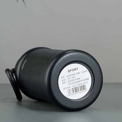 Εξωτερικά ταξίδια 850 ml διπλό τοίχωμα κενό απομονωμένο από ανοξείδωτο χάλυβα μπουκάλια νερού Sippy