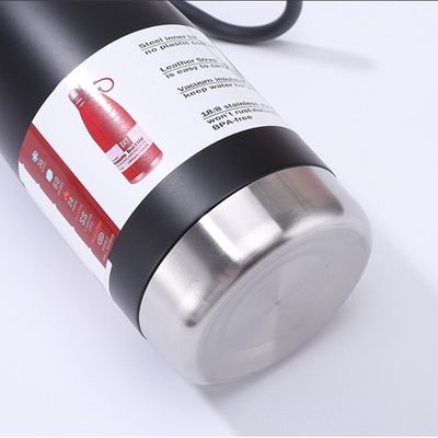 650ML/850ML χωρητικότητα Ατσάλι ατμομόνωση μπουκάλι ιδανικό για εξωτερικά αθλήματα
