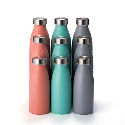 Διαφορετικά μοντέλα Προσαρμοσμένα Δύο 750 ml τοίχωμα από ανοξείδωτο χάλυβα Φλάσκα κενού Απομονωμένο Tumbler Μικρό στόμα μπουκάλι νερού γάλακτος