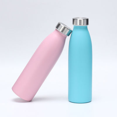 Διαφορετικά μοντέλα Προσαρμοσμένα Δύο 750 ml τοίχωμα από ανοξείδωτο χάλυβα Φλάσκα κενού Απομονωμένο Tumbler Μικρό στόμα μπουκάλι νερού γάλακτος