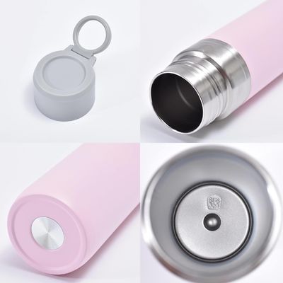 Προσαρμοσμένο λογότυπο 500 ml από ανοξείδωτο χάλυβα διπλό τοίχωμα υαλομόνωση μπουκάλι νερού για εξωτερικούς χώρους