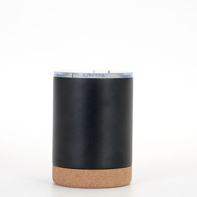 Παροχή δείγματος 12oz από ανοξείδωτο χάλυβα Sublimation μπύρα καφέ tumbler με φελλό κάτω