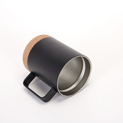 Παροχή δείγματος 12oz από ανοξείδωτο χάλυβα Sublimation μπύρα καφέ tumbler με φελλό κάτω