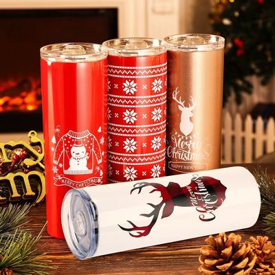 20oz Sublimation Tumblers Occasion Giveaways Custom Logo χονδρικό χριστουγεννιάτικο καφέ κούπα