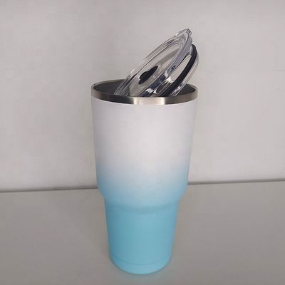30oz από ανοξείδωτο χάλυβα, απομονωμένες κούπες καφέ, διπλές τείχες, φλιτζάνια με καπάκια.