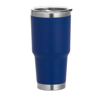 30oz ατσάλινο ταξιδιωτικό καφέ με καλαμάκια και καπάκια