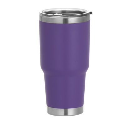 30oz ατσάλινο ταξιδιωτικό καφέ με καλαμάκια και καπάκια