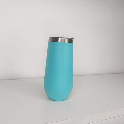 Φιαλίδια κενού Θερμόσες 10oz Σαμπάνια Tumbler με εξατομικευμένη εκτύπωση λογότυπο