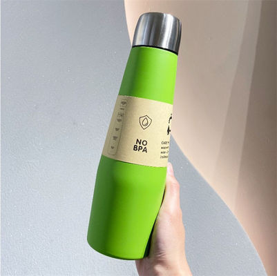 500 ml Σχήμα κόλας Ατσάλι ατμοσφαιρικά μπουκάλια θερμόσημα χαμηλά για τις ανάγκες της επιστροφής στο σχολείο