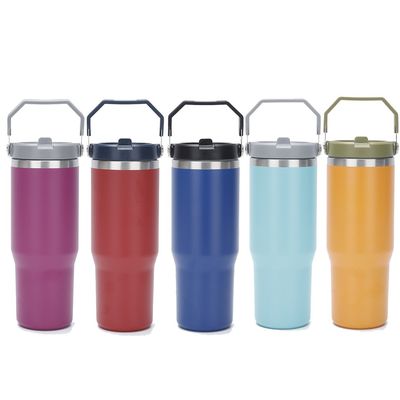 Μινιμαλιστικό σχεδιασμό 30oz Ατμομόνωτο Σπορ μπουκάλι νερού για όλους τους εφαρμοστέους ανθρώπους