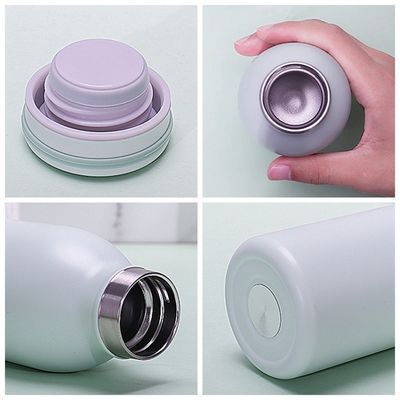350 ml/600 ml διπλό τοίχωμα απομονωμένο ατσάλι αθλητικό μπουκάλι με προσαρμοσμένο λογότυπο